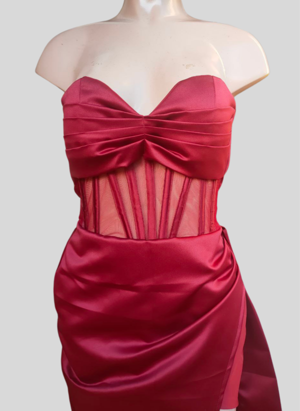 Reya Bustier Corset Long Gown - Image 2